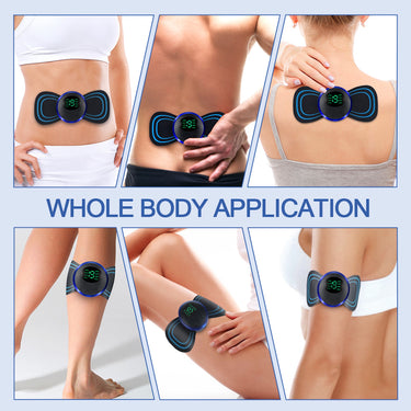 Mini EMS Body Massager – Portable Relief Patch for Neck & Muscle Pain